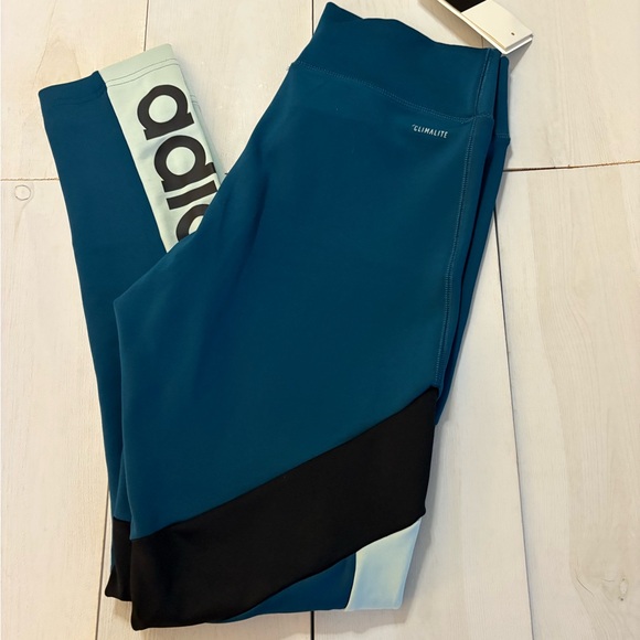 Adidas Women’s Leggings Size Small NWT Running Yoga Gym Workouts - Picture 3 of 13